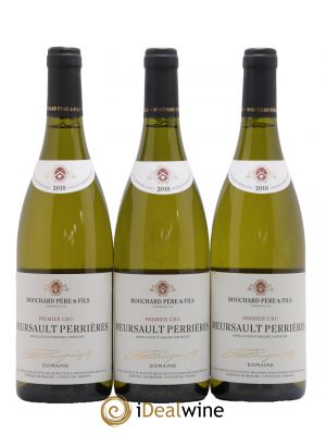 Meursault 1er Cru Perrières Bouchard Père & Fils  2018 - Lot de 3 Bouteilles