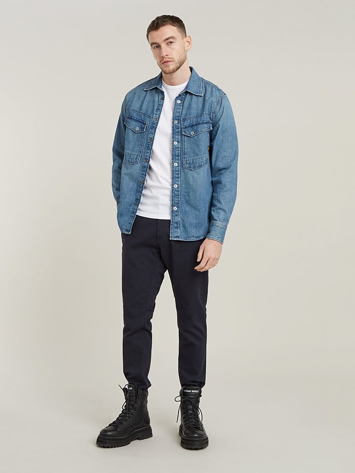 G-Star Chino - Slim fit - in Dunkelblau günstig kaufen