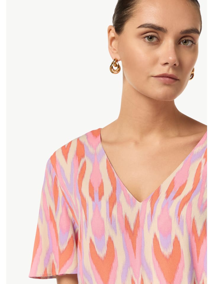 comma Overall lang in Mehrfarbig-orange-weiß günstig kaufen