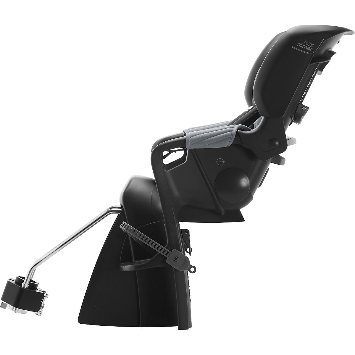 Jockey³Comfort Fahrrad-Sicherheitssitz inkl. Zweithalterung, Black/Grey