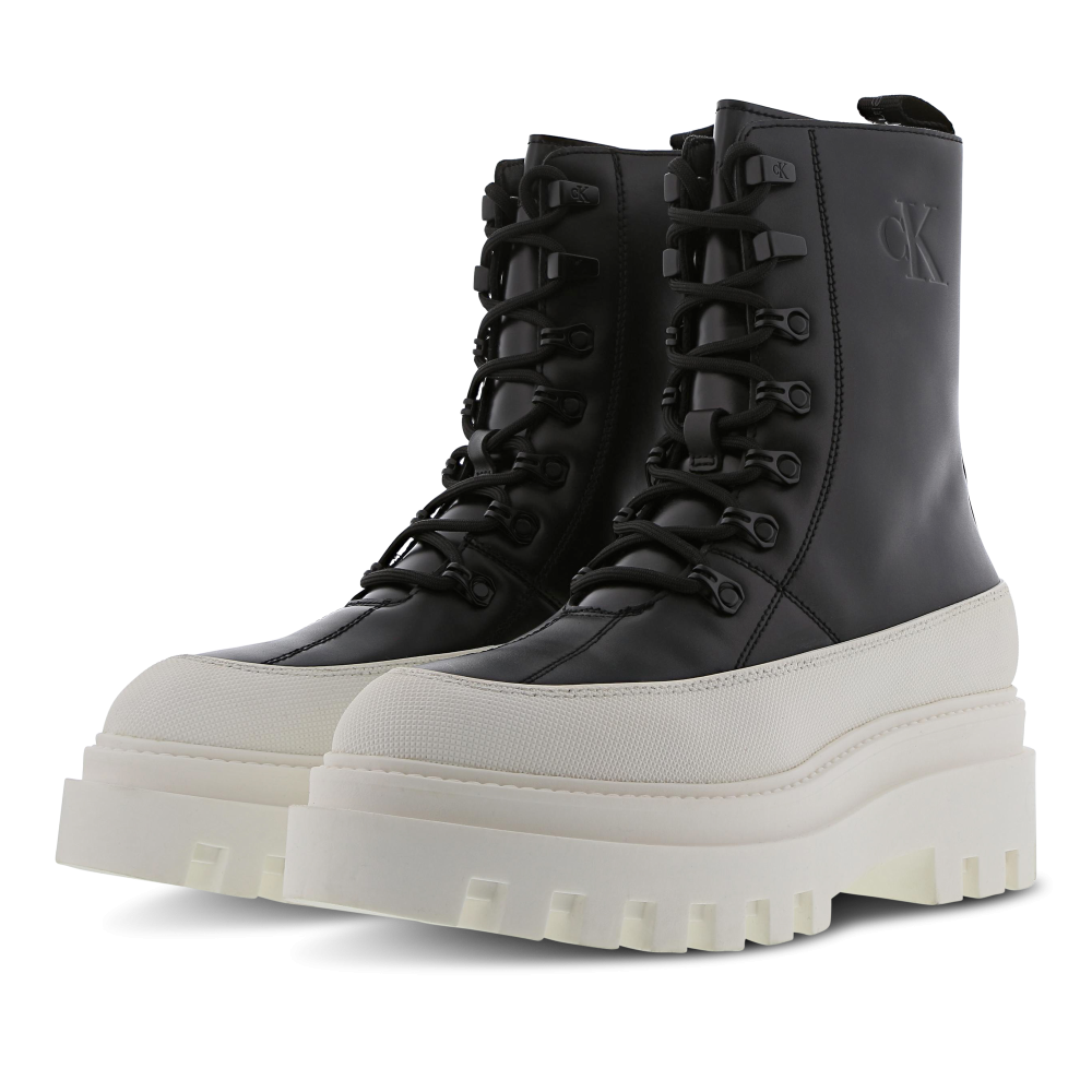 Calvin Klein Flatform Lace Up YW0YW01110-BEH / schwarz