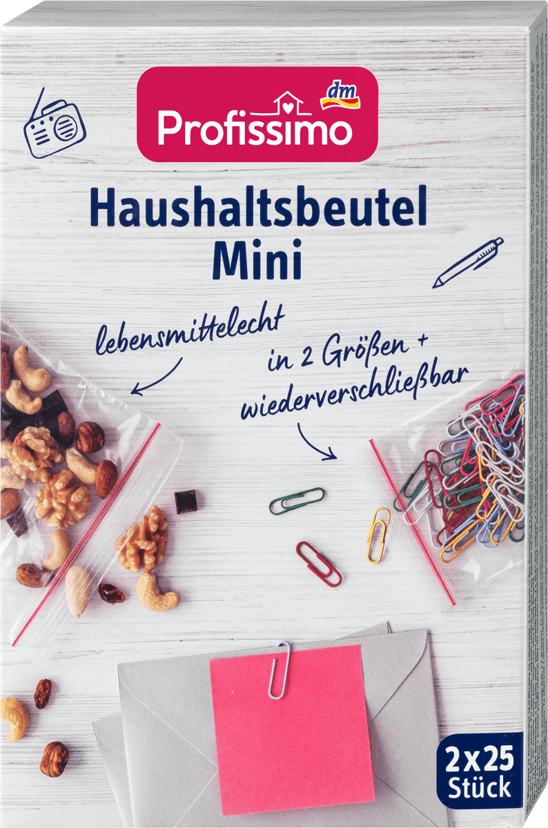 Haushaltsbeutel Mini, 50 St
