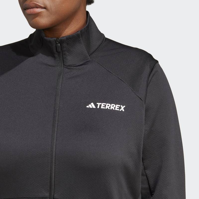 adidas TERREX Multi Fleecejacke – Große Größen Fleecejacke Damen