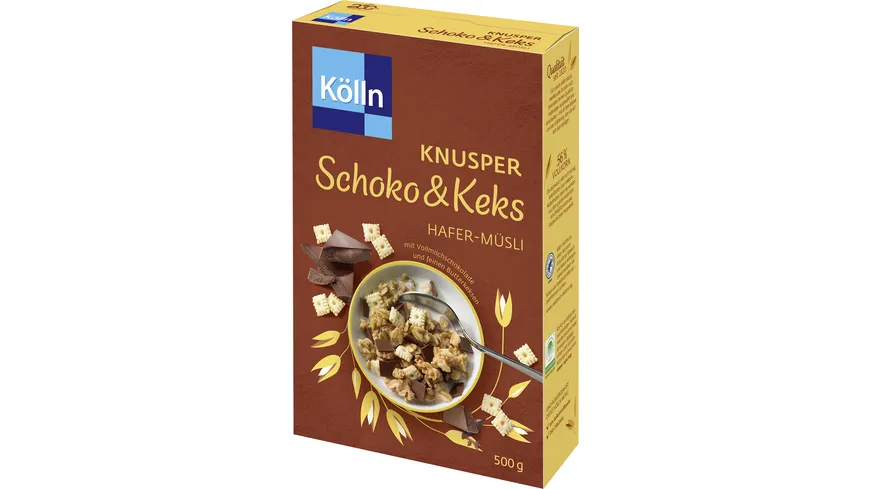 Kölln Knusper Schoko & Keks Hafer-Müsli 500 g