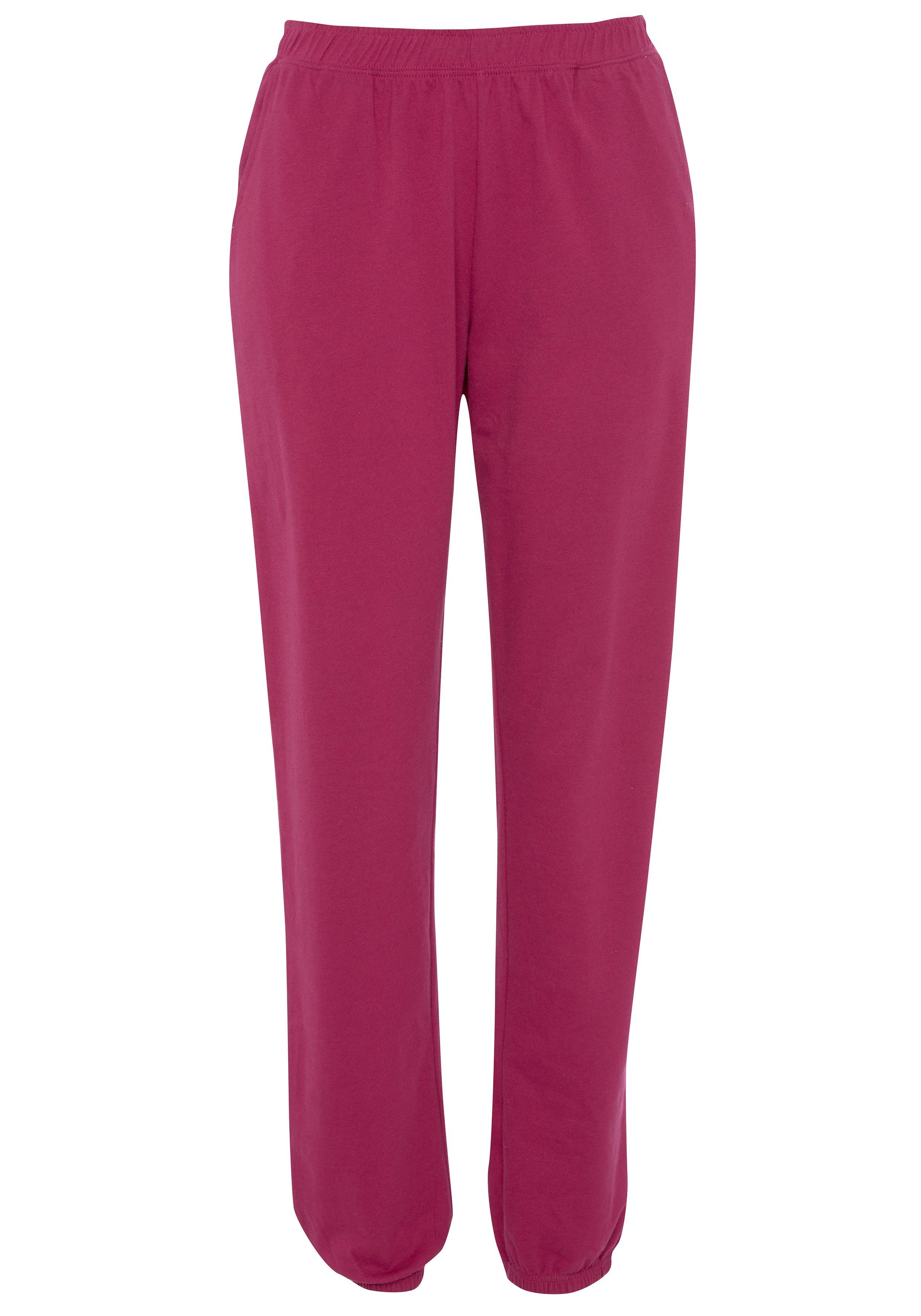 Vivance Dreams Pyjama (Packung, 2 tlg) mit grafisch-floralem Alloverdruck