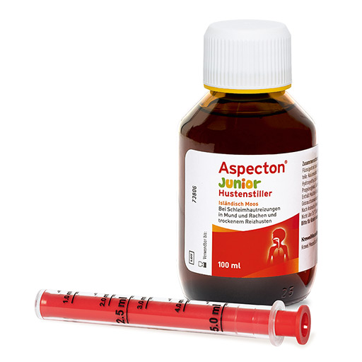 ASPECTON Junior Hustenstiller Isländisch Moos Saft  100 ml  Saft
