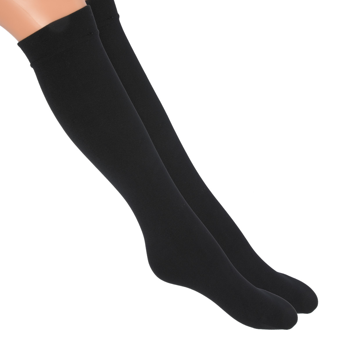 1 Paar Damen Thermo-Kniestrümpfe gefüttert