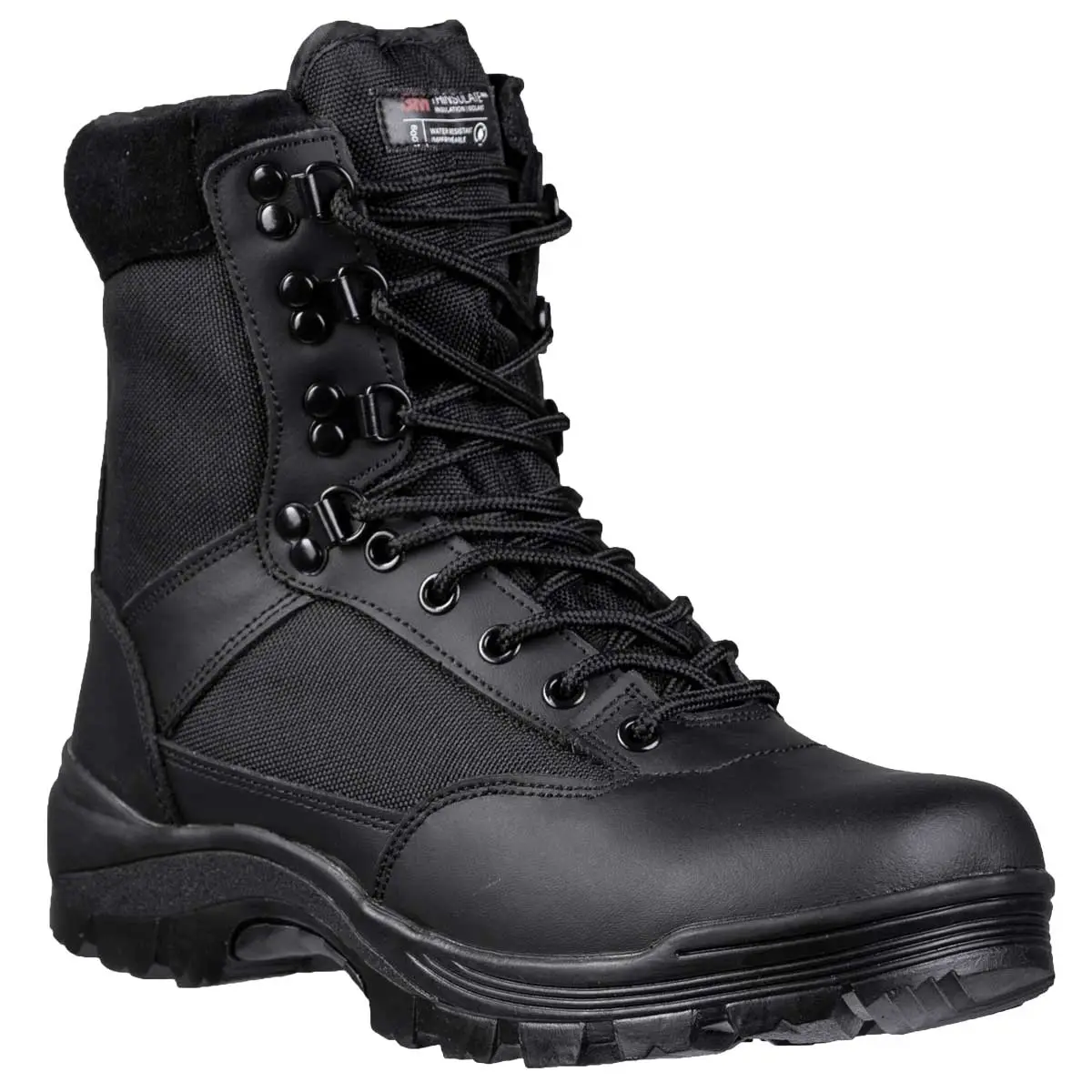 Tactical Boot YKK Zipper schwarz