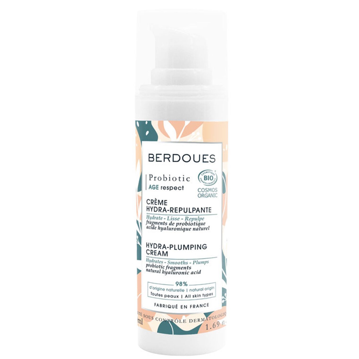 Berdoues Soin Probiotic Crème Hydra-Repulpante 50 ml