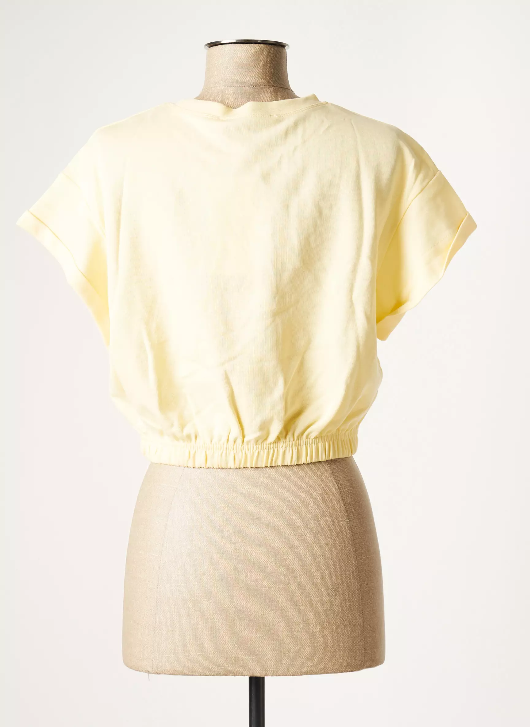 By Swan Tshirts Femme couleur jaune