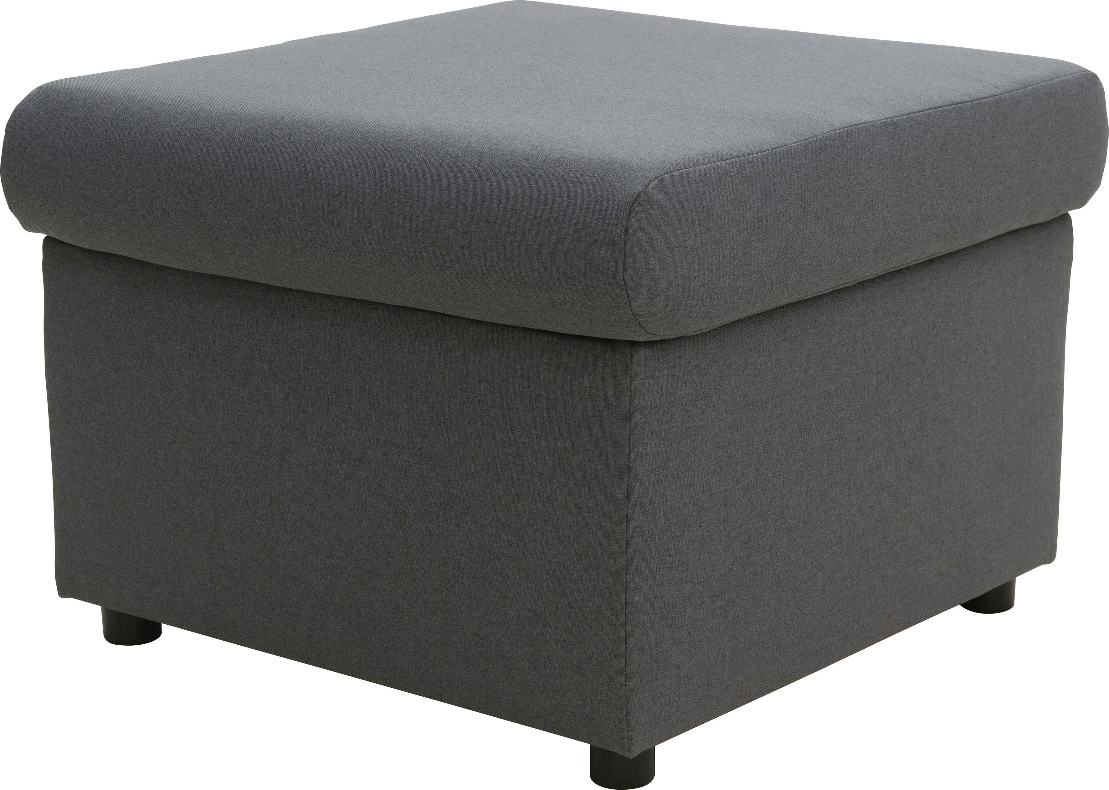DOMO collection Polsterhocker Sonce, Speziell für Outdoor, witterungsbeständig, incl. Schutzhülle
