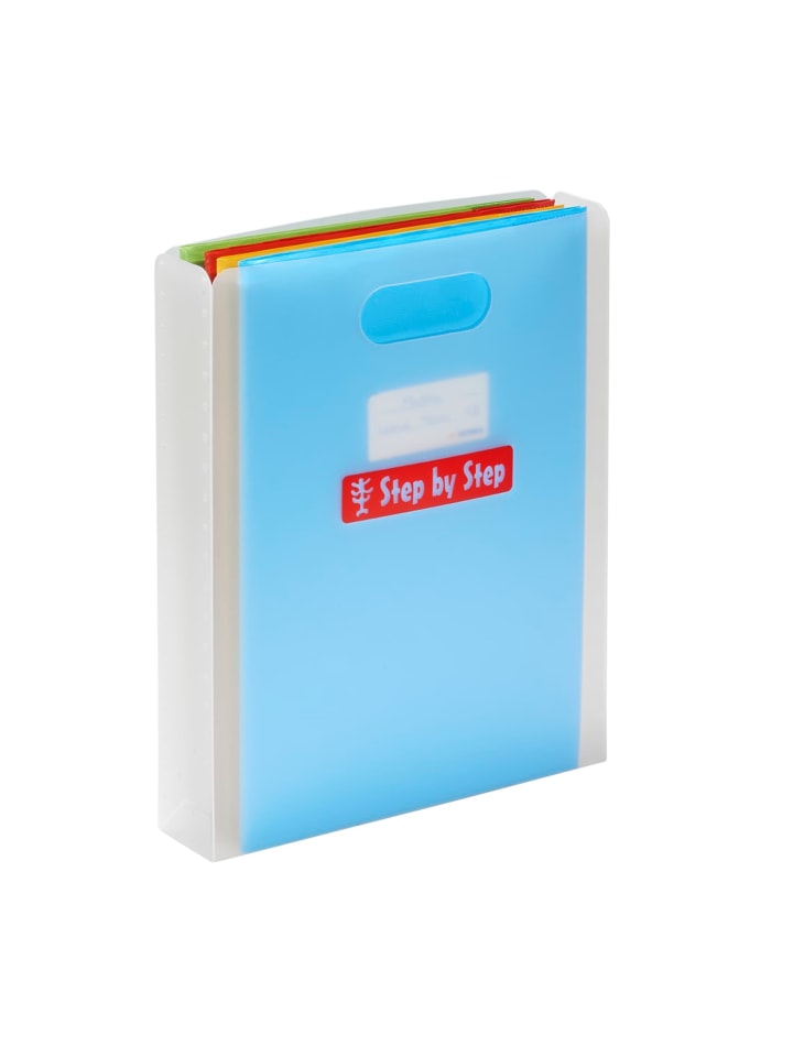 Step by Step Heftbox mit Tragegriff, transparent, bis DIN A4, K in Transparent günstig kaufen onesize
