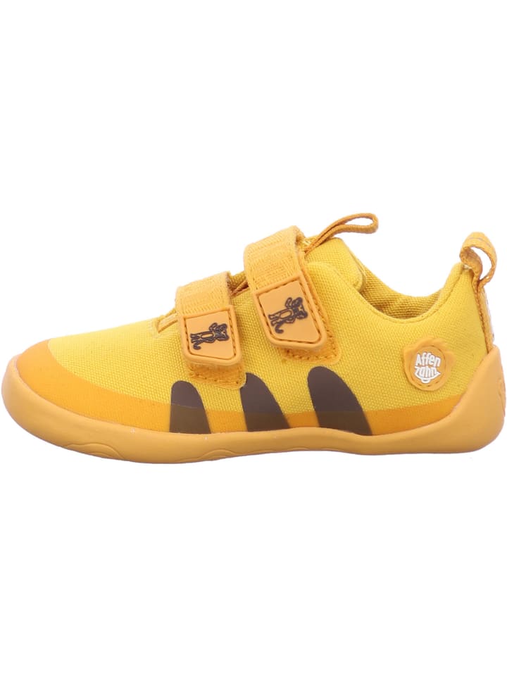 Affenzahn Jungen- Halbschuhe Halbschuh Baumwolle Lucky  Tiger in Gelb günstig kaufen
