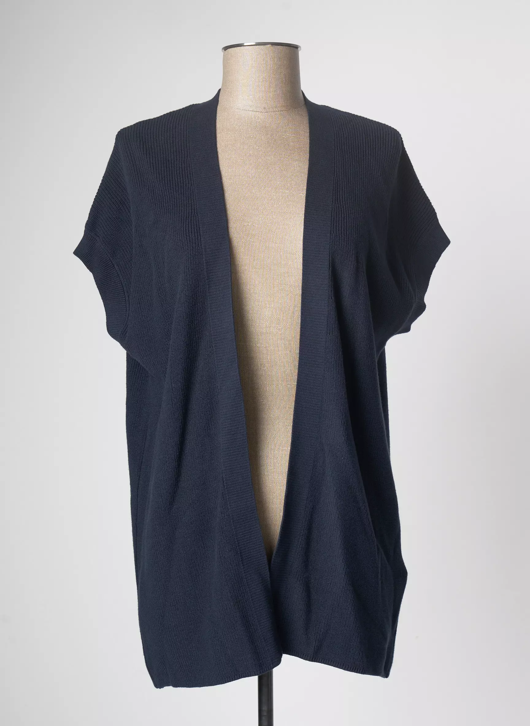 Cecil Gilets Manches Courtes Femme couleur bleu