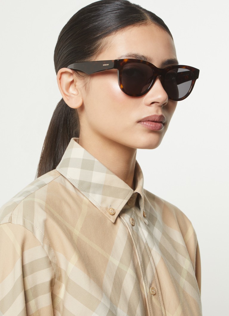 Lunettes de soleil polarisées Burberry Wayfarer BE4432U