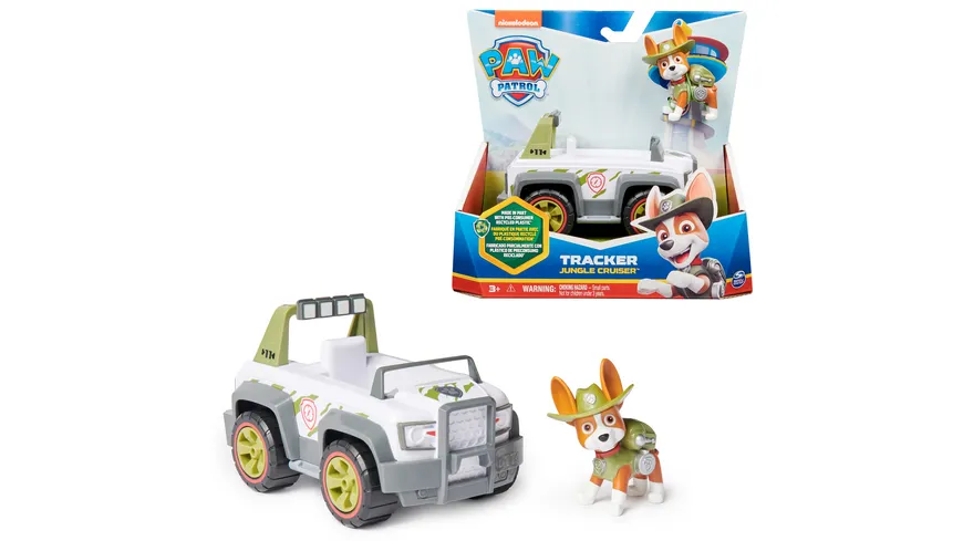 Spin Master - Paw Patrol - Transformierende Basis Fahrzeuge mit Figuren, sortiert, 1 Stück