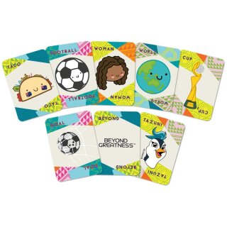 Taco Football Woman World Cup (Multilingual)