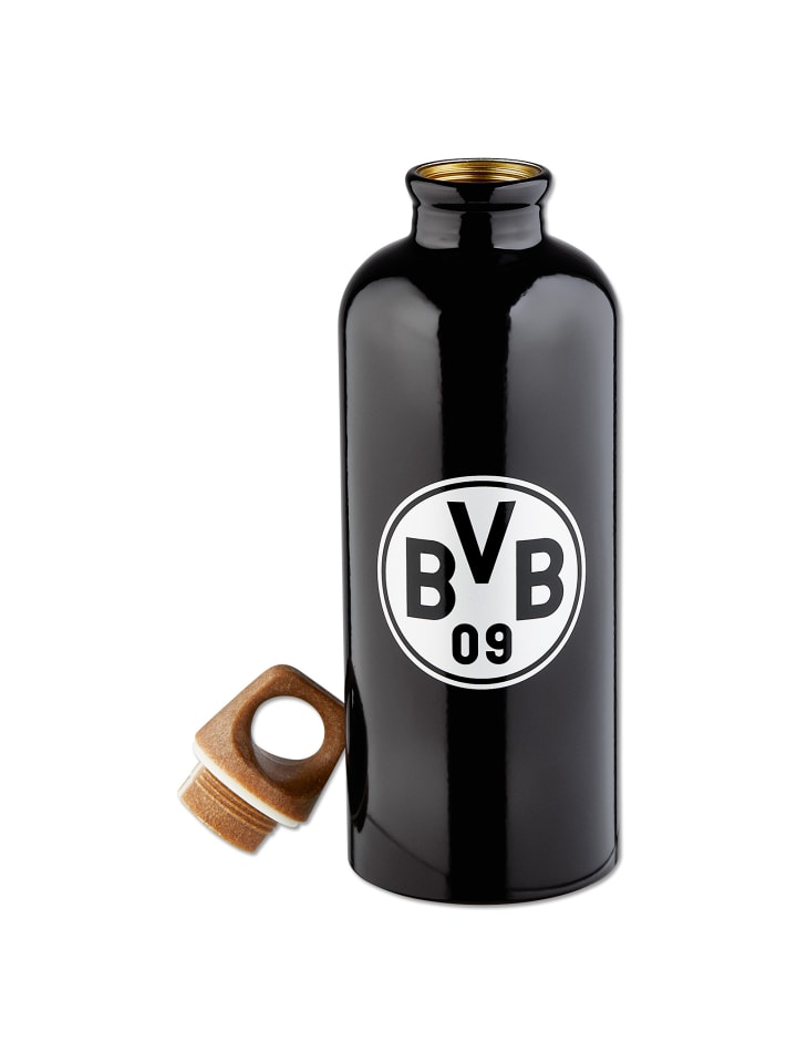 BVB BVB SIGG Trinkflasche schwarz 0,6l in Schwarz günstig kaufen 600ml