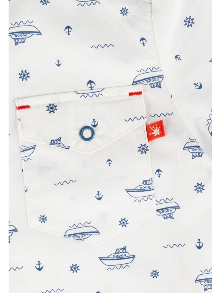 Sigikid Hemd Bear at Sea in weiß günstig kaufen 116