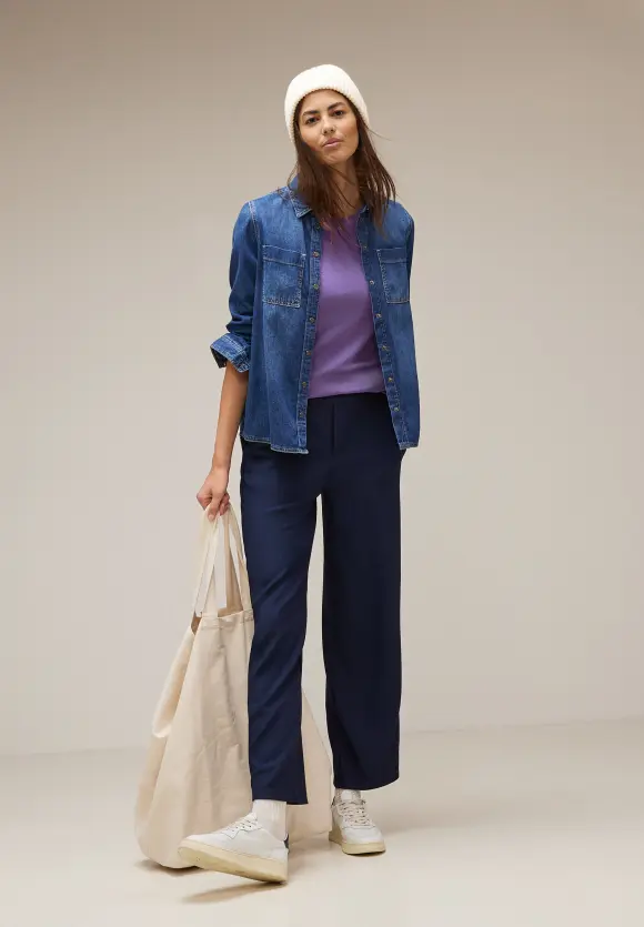 Street One Basic Shirt mit 3/4 Arm