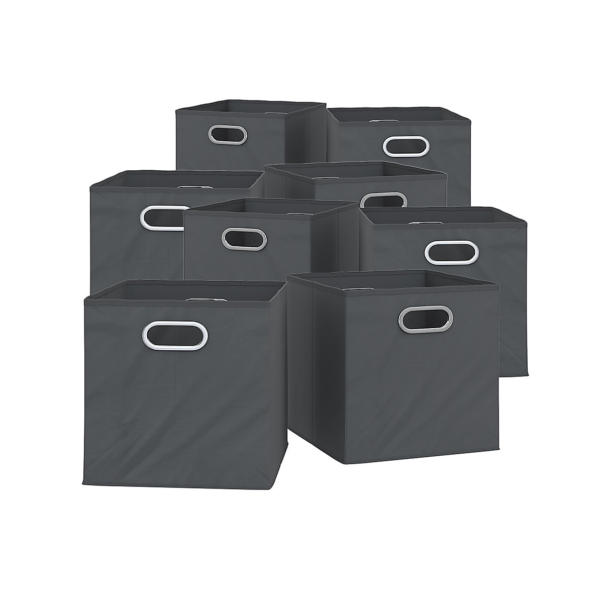 Faltbox 8er Set Anthrazit