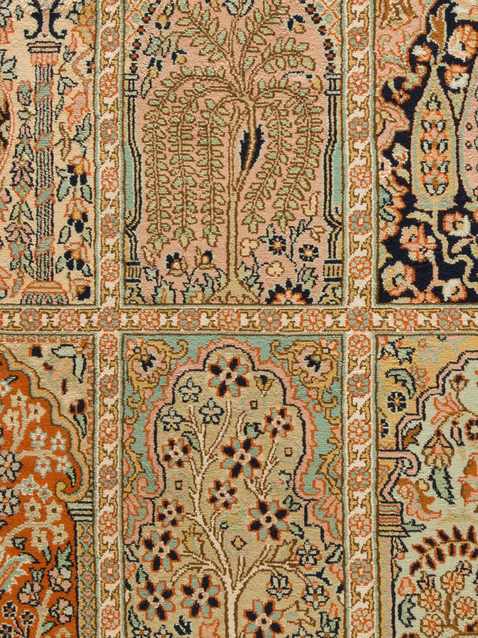 Kaschmir Seide 18/18 ca. 153 x 211 cm, Unikat / Einzelstück