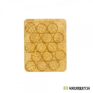 Cobblestone 25mm Round - Base Toppers (15)