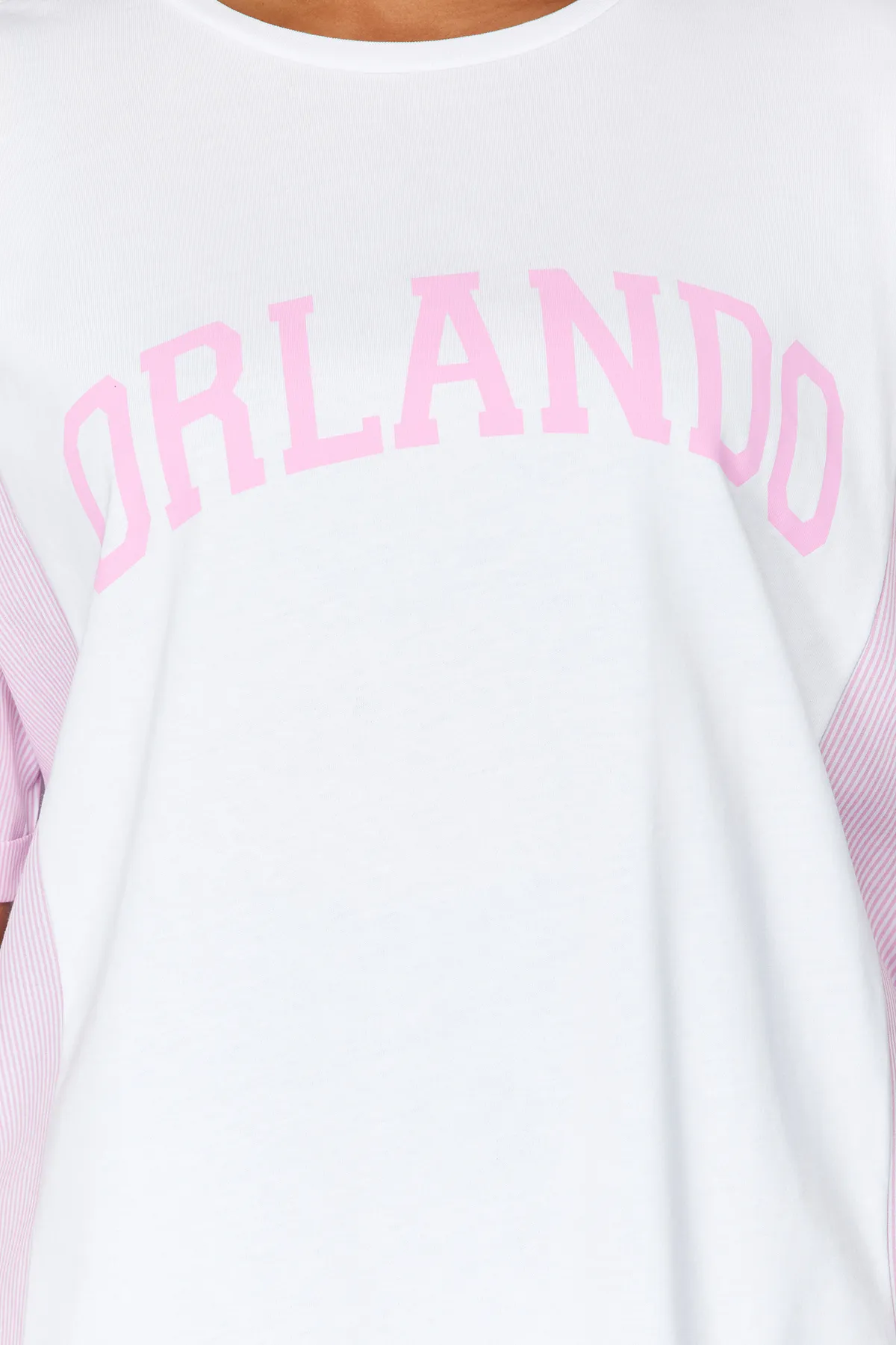 Trendyol Curve  Große Größen in T-Shirt - Rosa - Oversized