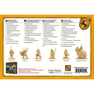 A Song of Ice & Fire – Baratheon Attachments 1 (Verstärkungen von Haus Baratheon 1) (Multilingual)
