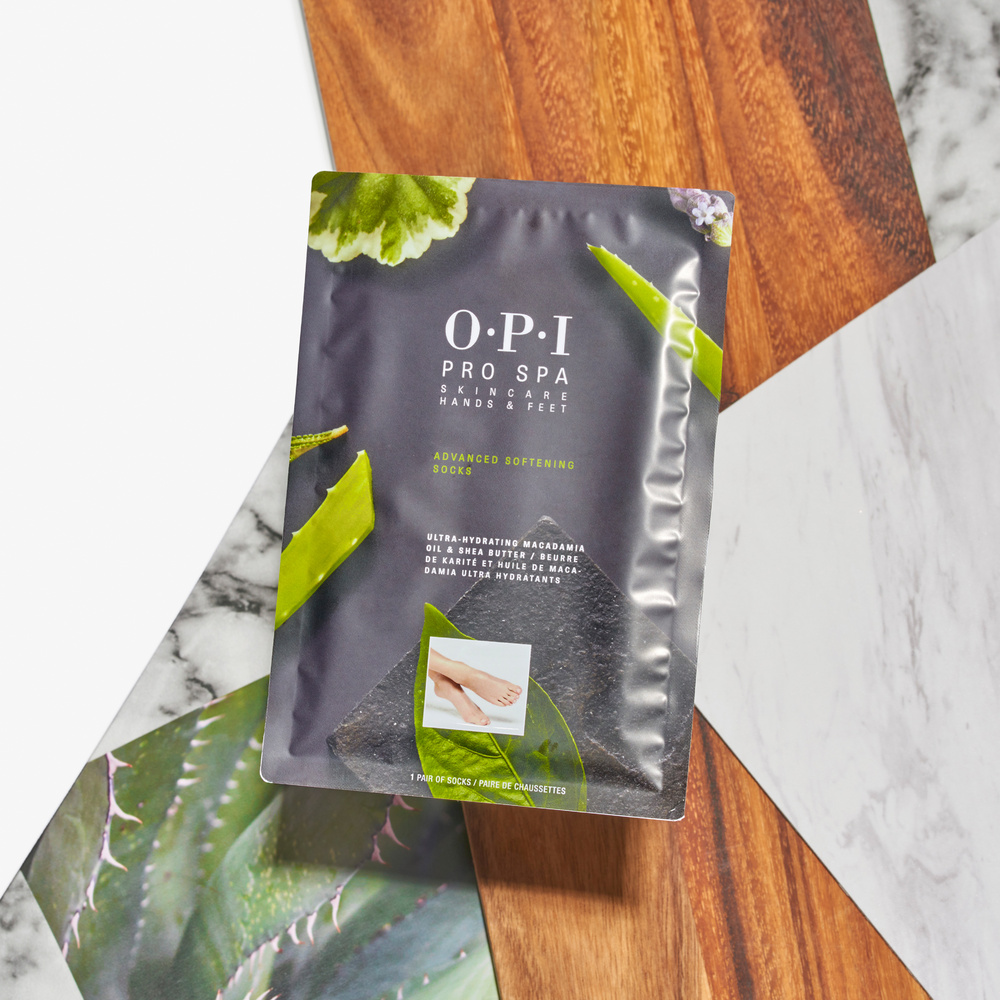 O.P.I OPI ProSpa - Masque Pieds AS111 - Chaussettes Adoucissantes & Ultra Hydratantes (1x26 ml)