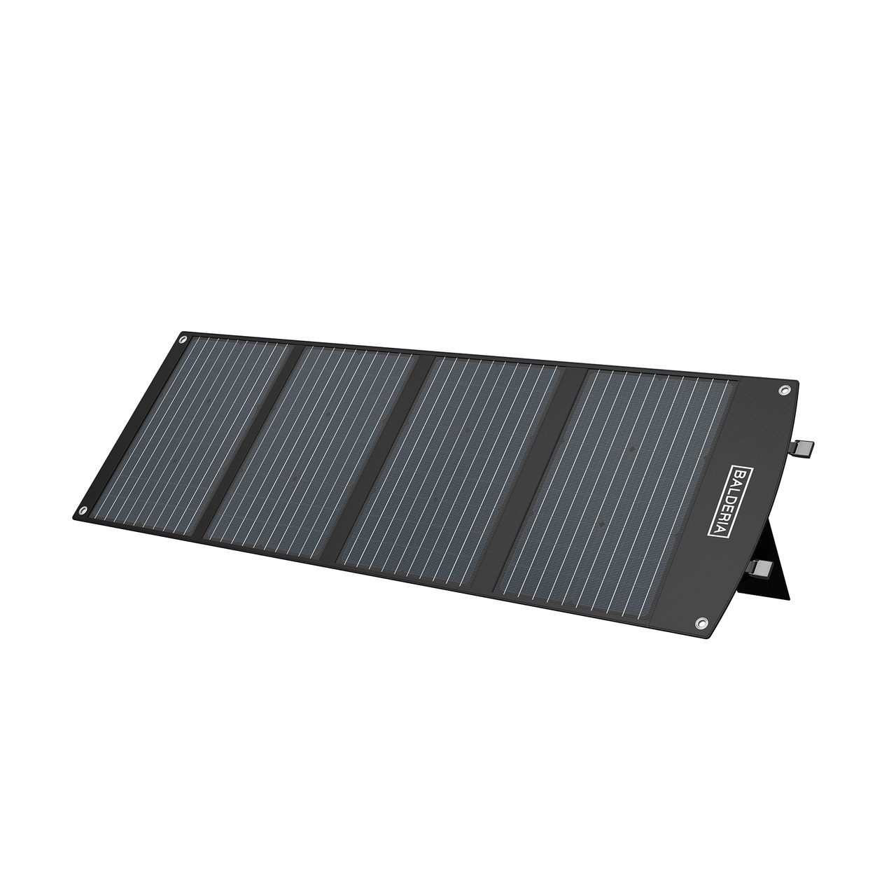 BALDERIA Power Set PS1000-120: Solar-Generator, Kraftwerk, Tragbare Powerstation 933Wh mit Solarpanel 120W