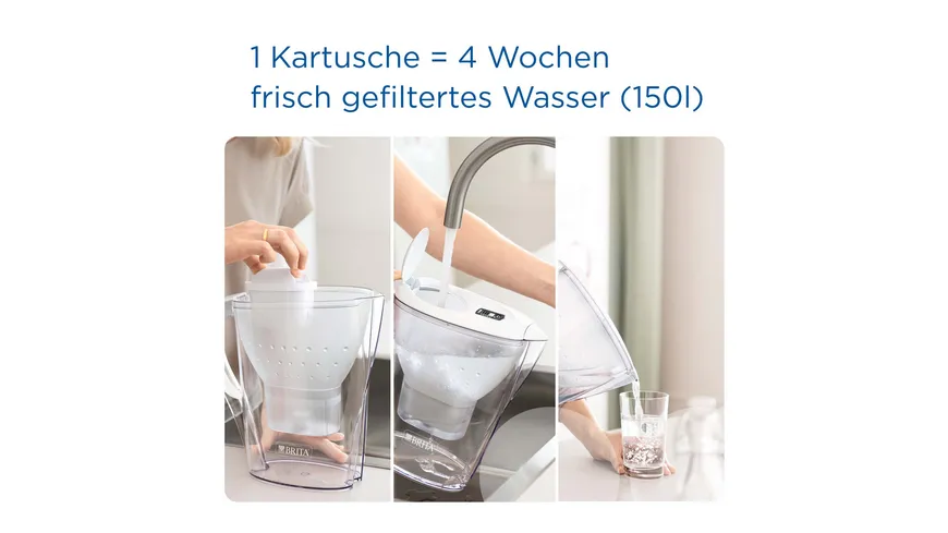 BRITA Wasserfilter Marella graphit inkl. MX PRO