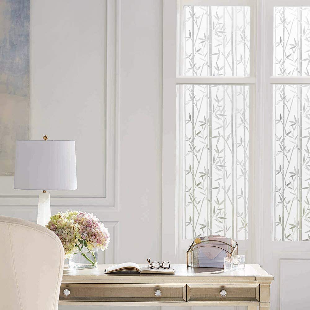 Fensterfolie Fensterfolie Bambus Sichtschutz Folie Fenster Selbstklebend, Devenirriche