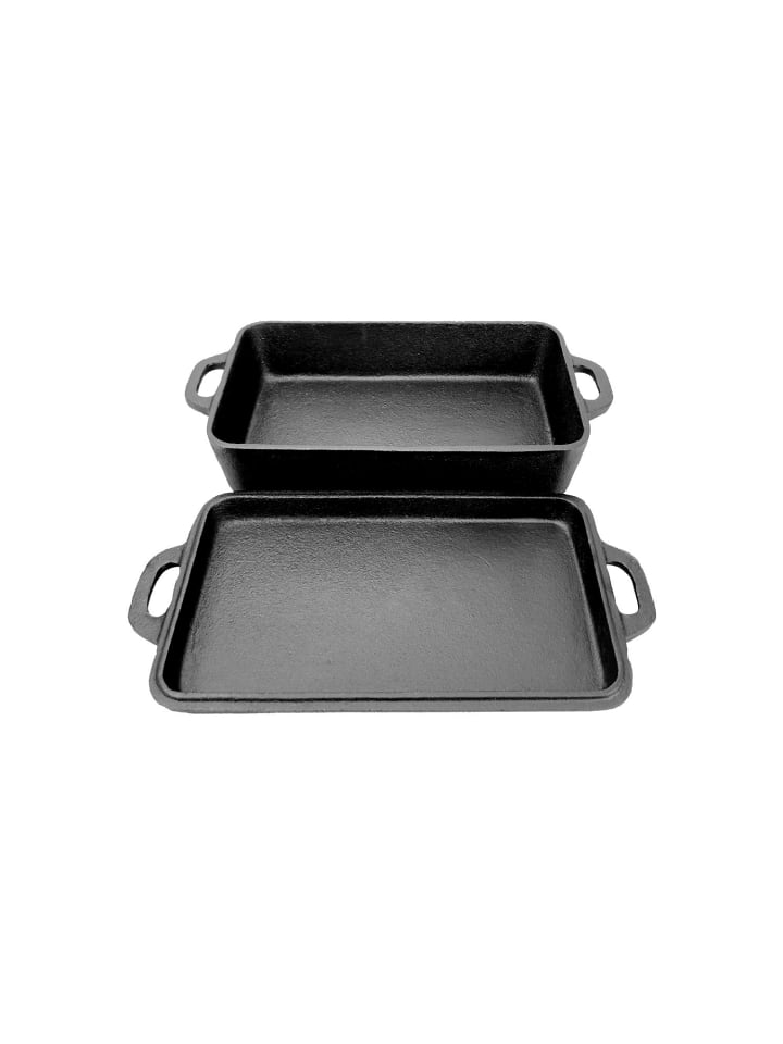 GAUMENKICK Kasserolle 2in1 Gusseisen in schwarz - 0,6 Liter günstig kaufen onesize
