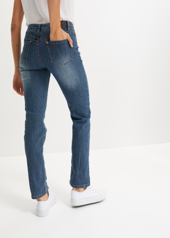 Komfort-Stretch-Jeans, Straight