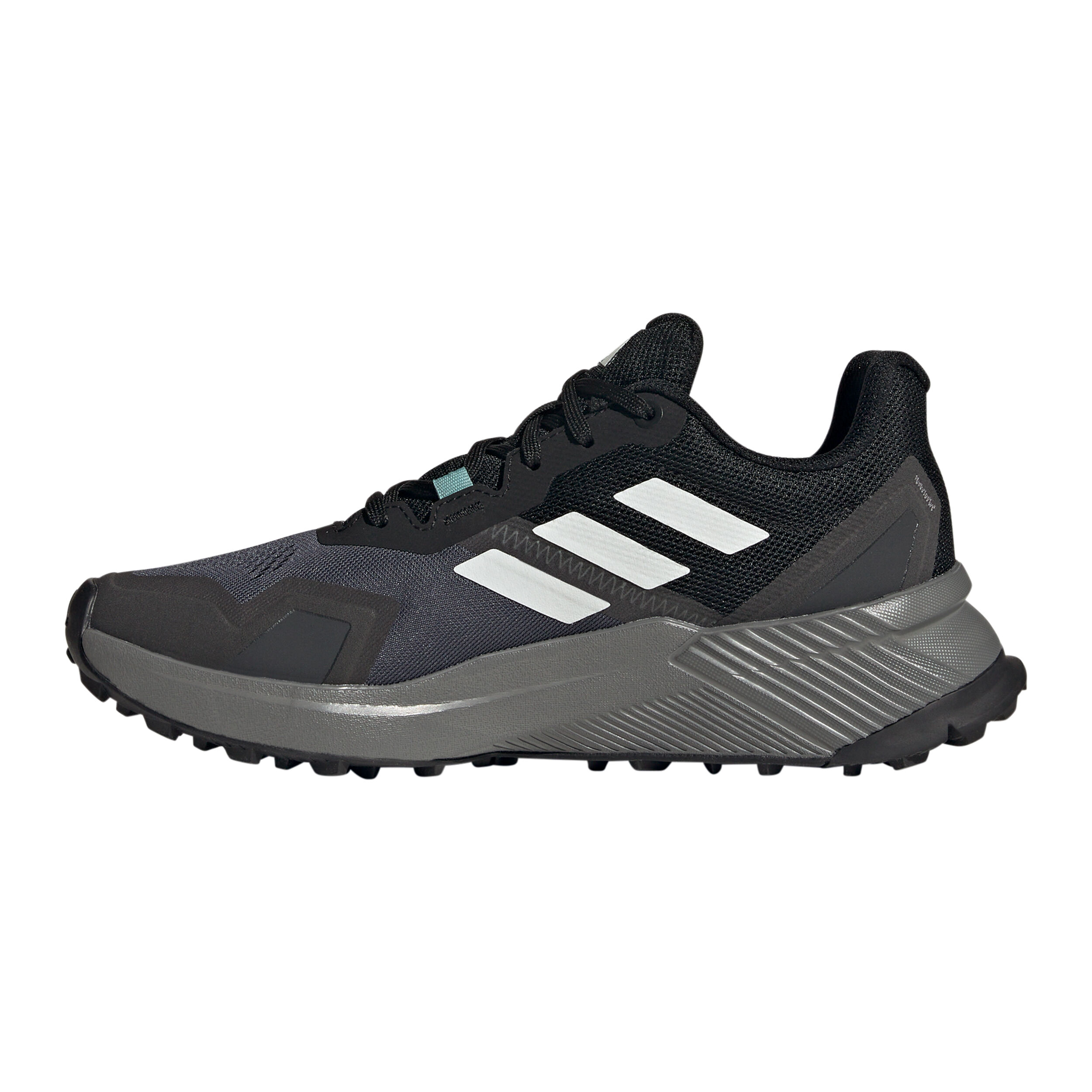 Terrex Soulstride Trailschuh Damen - Schwarz, Weiß