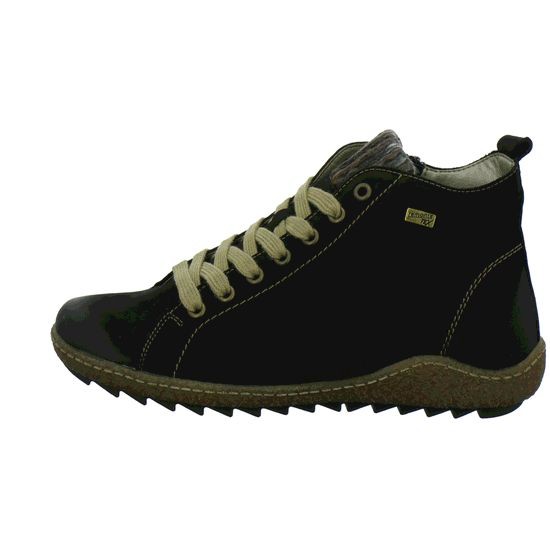 REMONTE Schnür-Stiefeletten schwarz schwarz