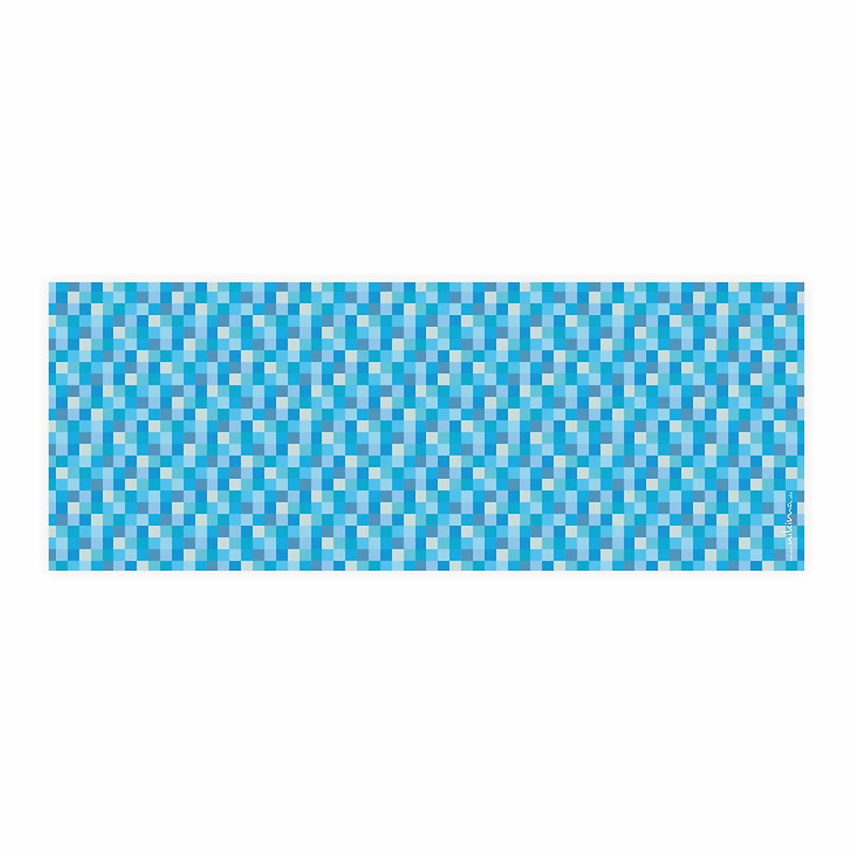 Stiftebecher Pixel blau inkl. 12 Dreikant Buntstiften Stifteköcher Stifteköcher