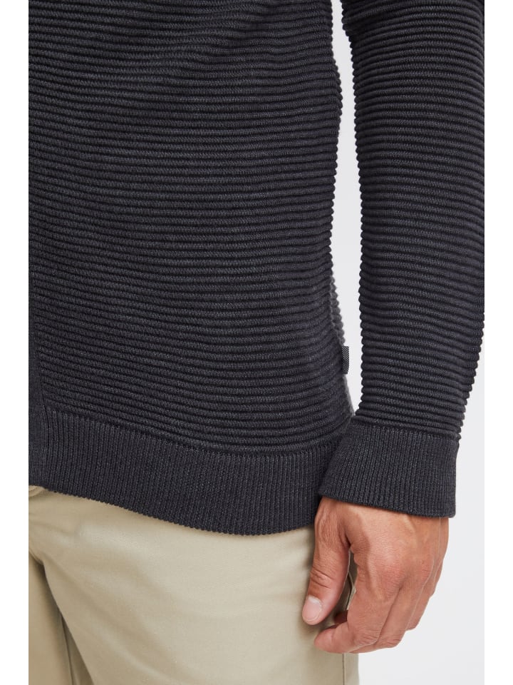 !SOLID Strickjacke SDNicklas 21300817-ME Strickjacke mit Reißverschluss in Grau günstig kaufen