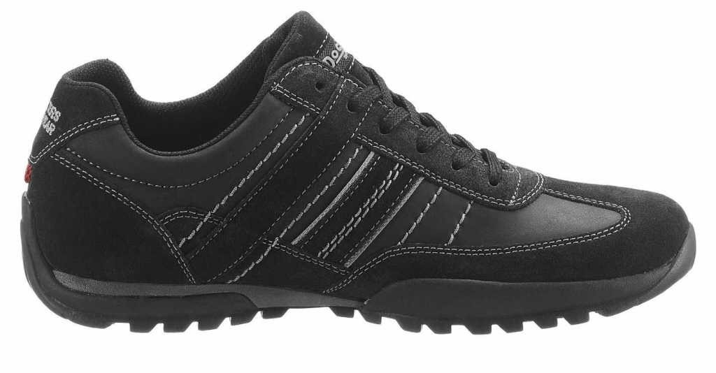 DOCKERS Freizeit Schnürer schwarz