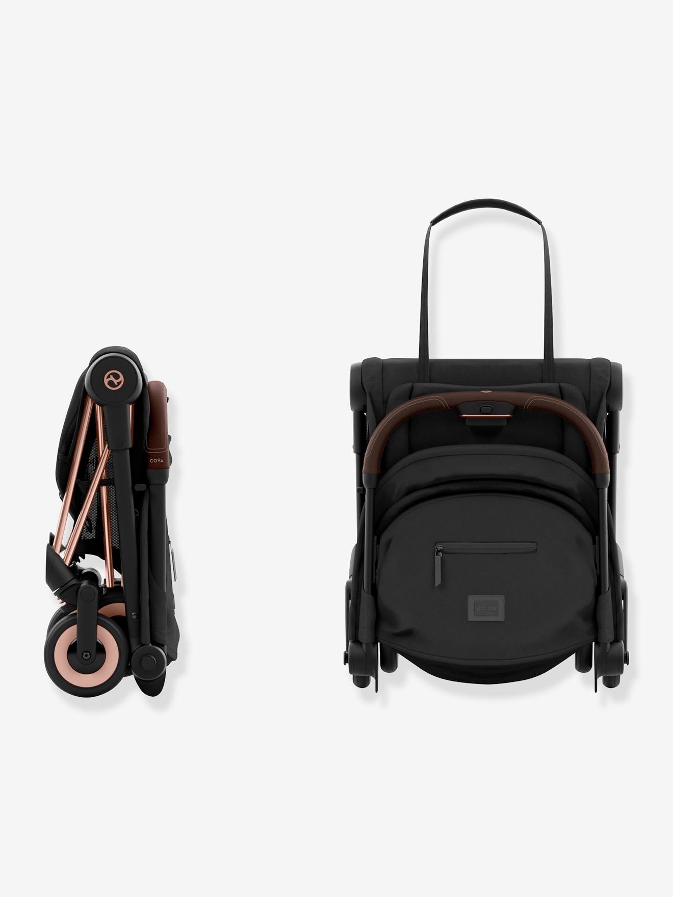 Poussette CYBEX Platinum Coya chrome brown/mirage grey