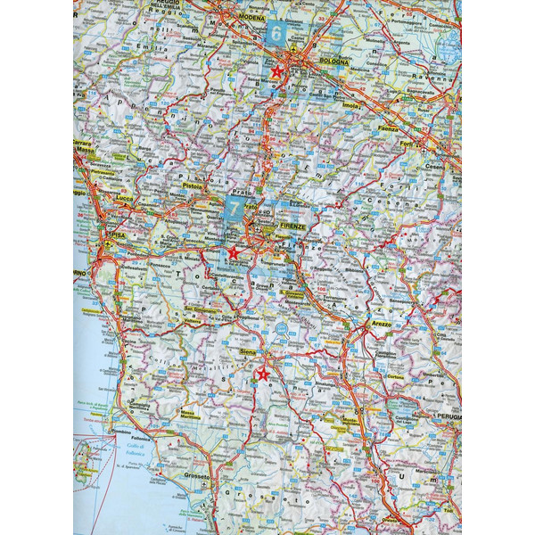 MARCO POLO Länderkarte Italien 1:800 000 - Straßenkarte