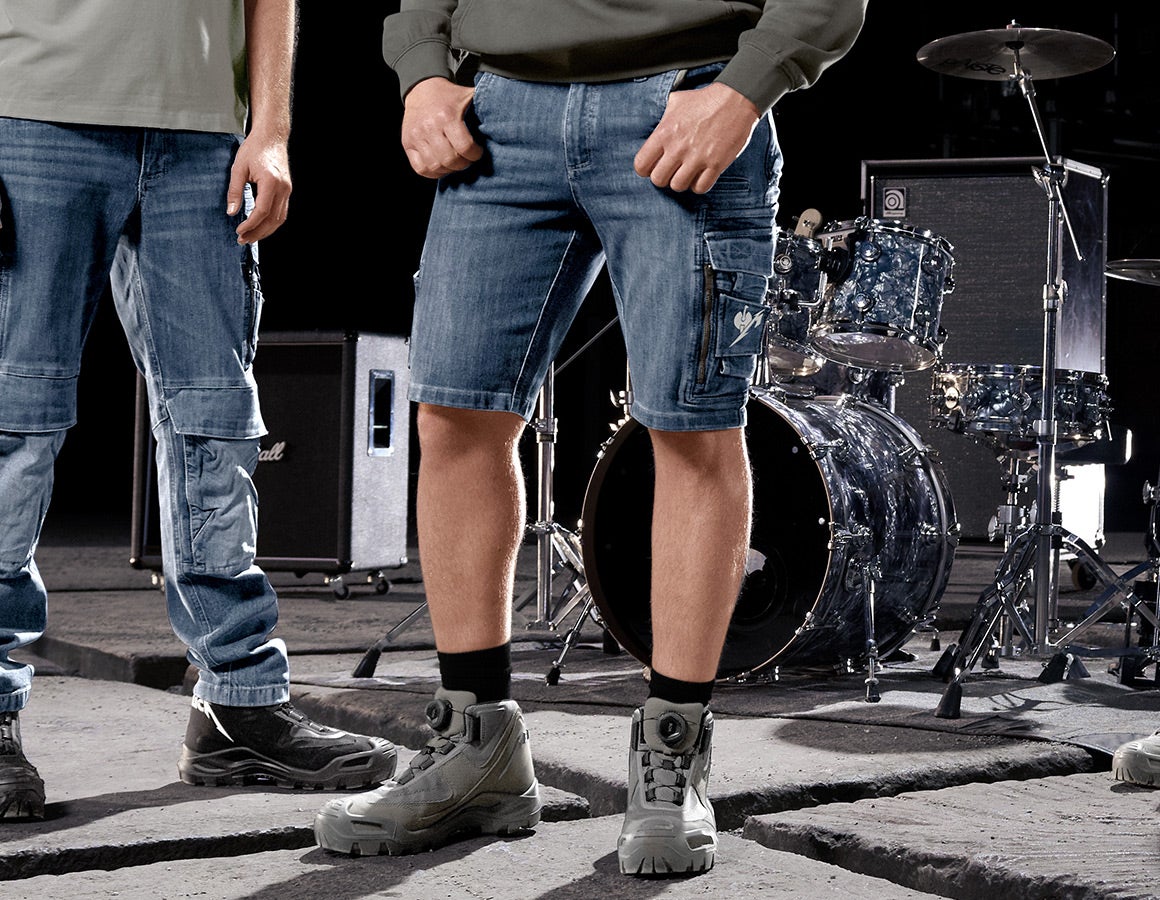 Metallica denim shorts