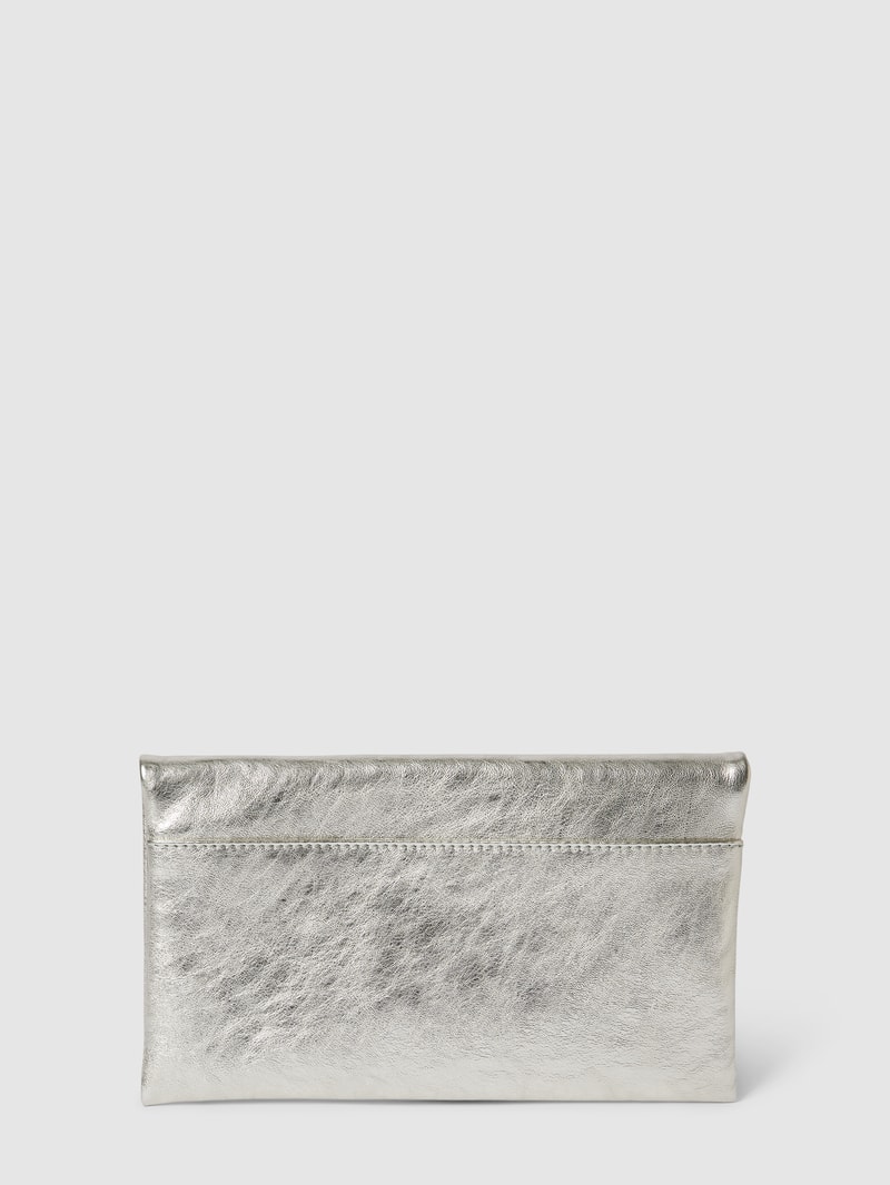 Clutch im Metallic-Look Modell 'Mimosa' in metallic beige