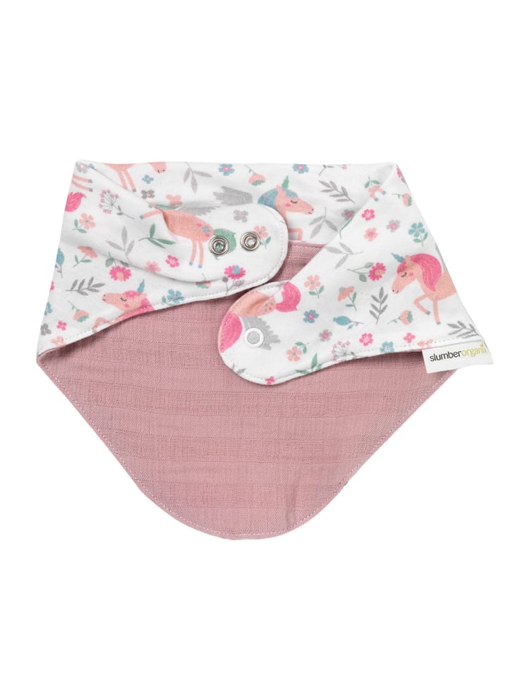 SlumberOrganix Bio Musselin Bandana in Rosa günstig kaufen onesize