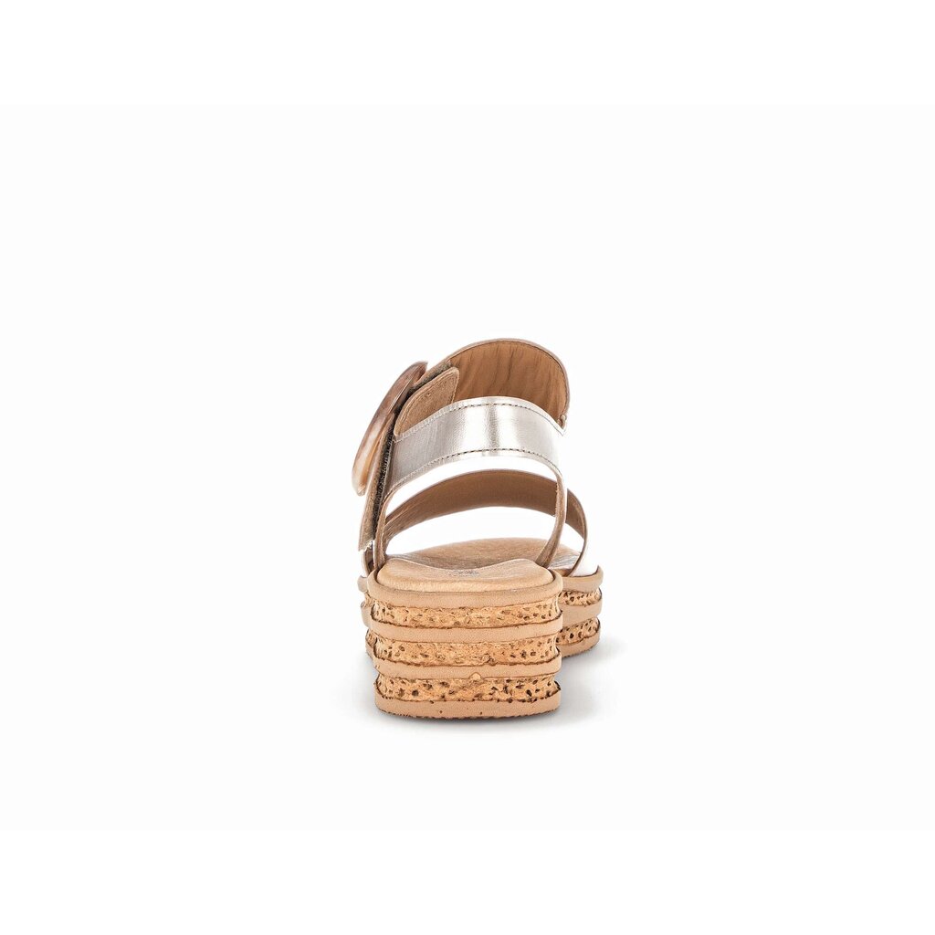 Gabor fashion Plateau Sandale beige