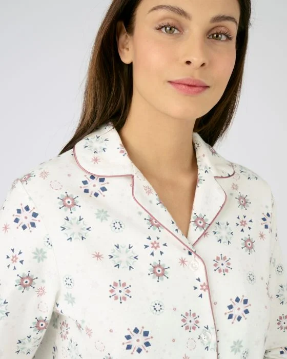 Liquette flanelle coton imprimée