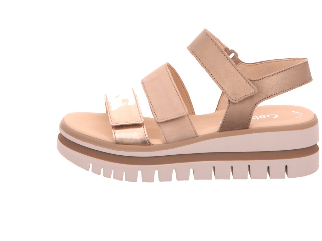 GABOR Klassische Sandalen silber