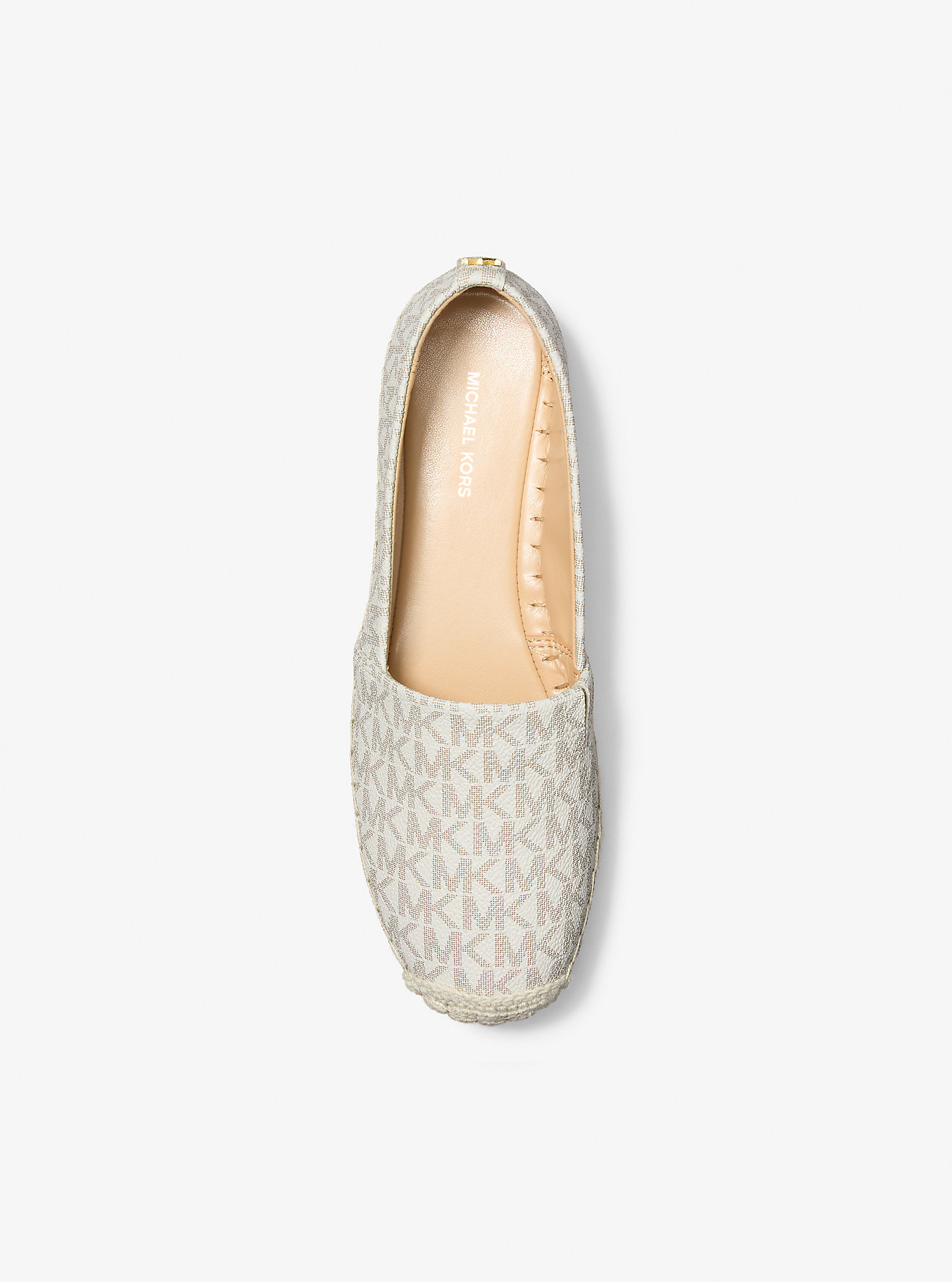 Lynn Signature Logo Platform Espadrille - VANILLA