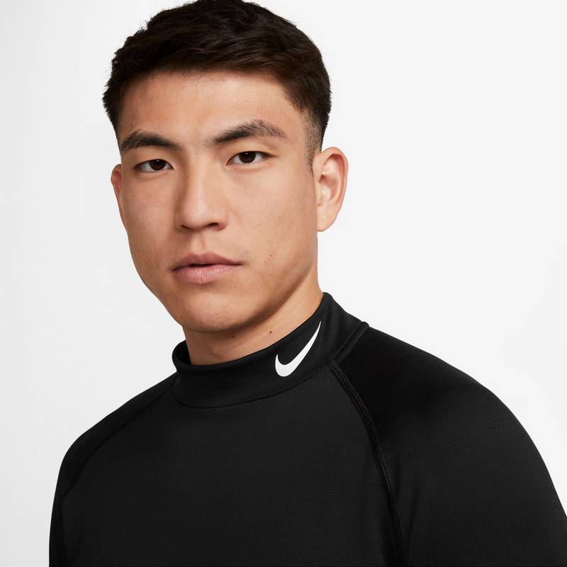Nike M NP TOP WARM LS MOCK Funktionsshirt Herren
